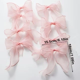 12PCS Bowknot แบนเนอร์แขวนจี้ Garlands สําหรับสาวเจ้าหญิงวันเกิด Party Decor งานแต่งงานภาพพื้นหลังตกแต่ง