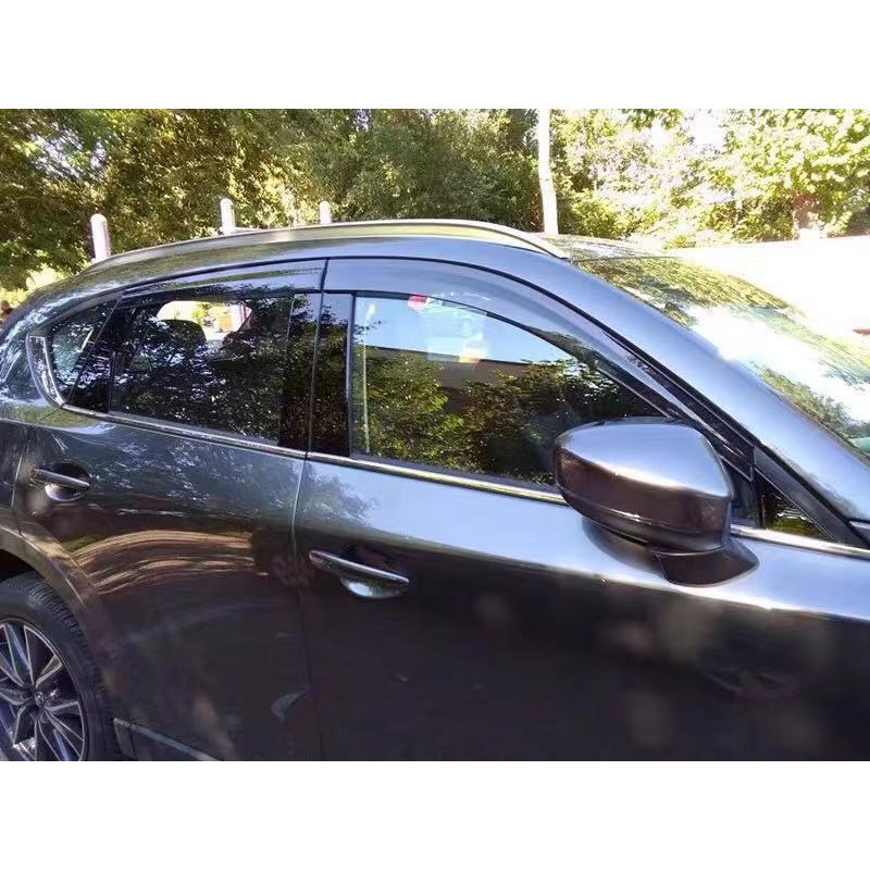 เหมาะสําหรับ Mazda 17-19 CX-5 Rain Block ใหม่ CX5 Rain Brow Rain Block ดัดแปลงพิเศษ Rain Block