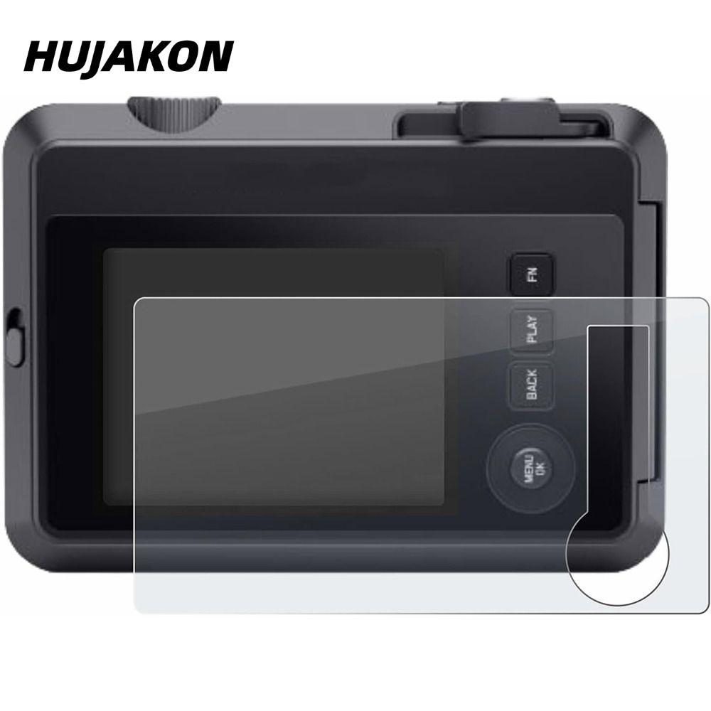 HUJAKON ฟิล์มป้องกันกล้องทันที, ตัวป้องกันหน้าจอลายนิ้วมือป้องกัน 2.5D, HD กระจกนิรภัยป้องกันรอยขีดข