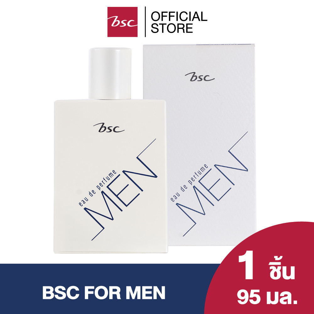 BSC FOR MEN EAU DE PERFUME บีเอสซี ฟอร์ เมน โอ เดอ เพอร์ฟูม เปิดสัมผัสด้วยกลิ่นหอมสดชื่นและมีชีวิตชี