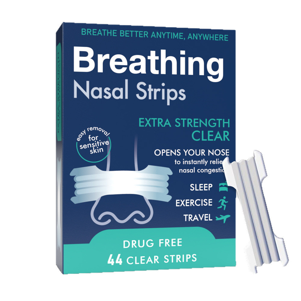Snoring Nasal Strips Nasal Strips แถบขยายการหายใจป้องกันการกรน DA1223
