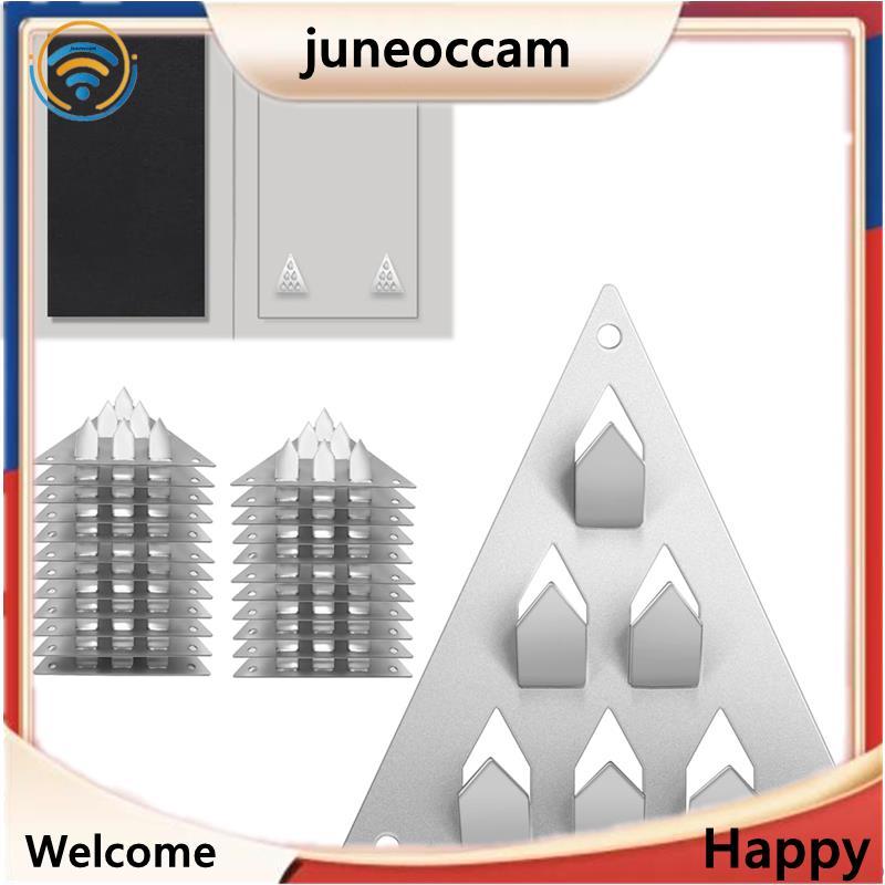 [juneoccam] 12 แพ็ค SurfaceMount Impaler Acoustic Panel Mount - Push-on Impaler สําหรับแผงผนังกันเสี