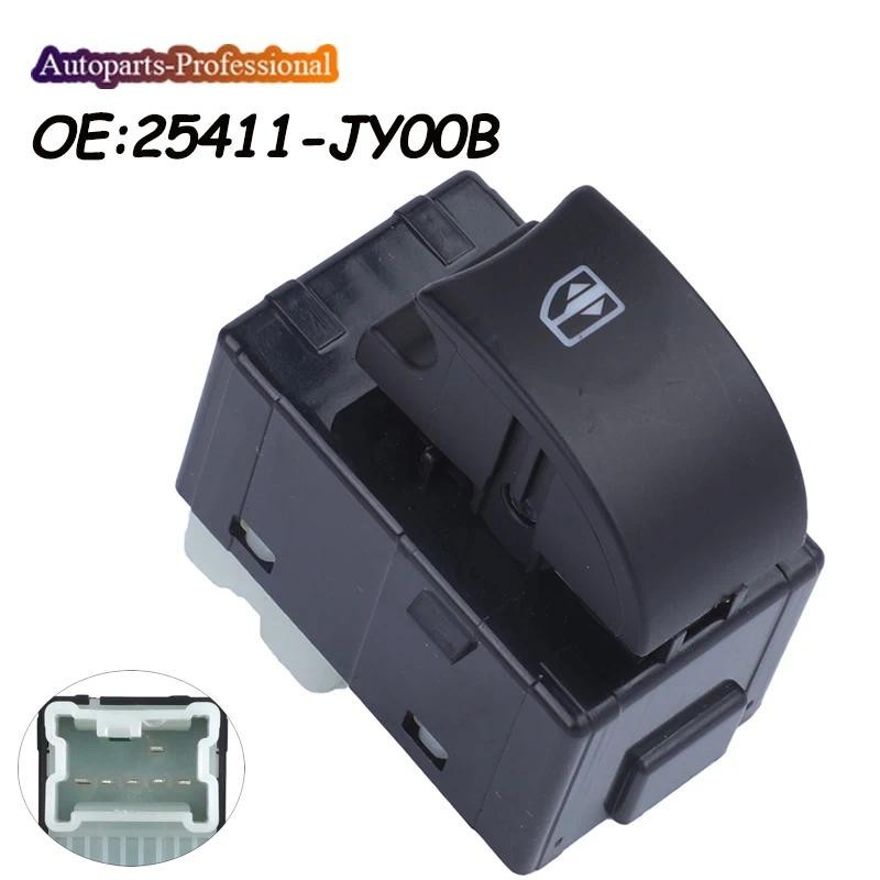 รถ Auto accessorie ไฟฟ้าสวิทช์ควบคุมหน้าต่างปุ่ม 25411JY00B 25411-JY00B สําหรับ Renault Koleos 2008-