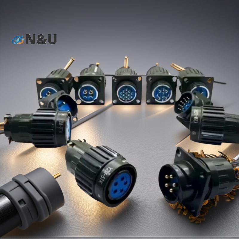N&U 1 ชิ้นชายหญิงสาย Joint Connector 2/3/4/5/7/10/14/16 Pin YP21 21 มม.ปลั๊กการบินซ็อกเก็ต Y2M Conne