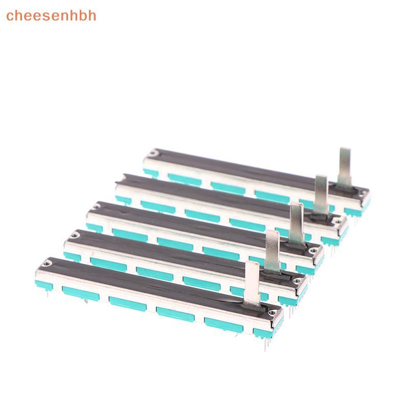 Cheehbh 5 ชิ้น 75 MM Double B10K B10KX2 Behringer Pot Mixer Fader VN