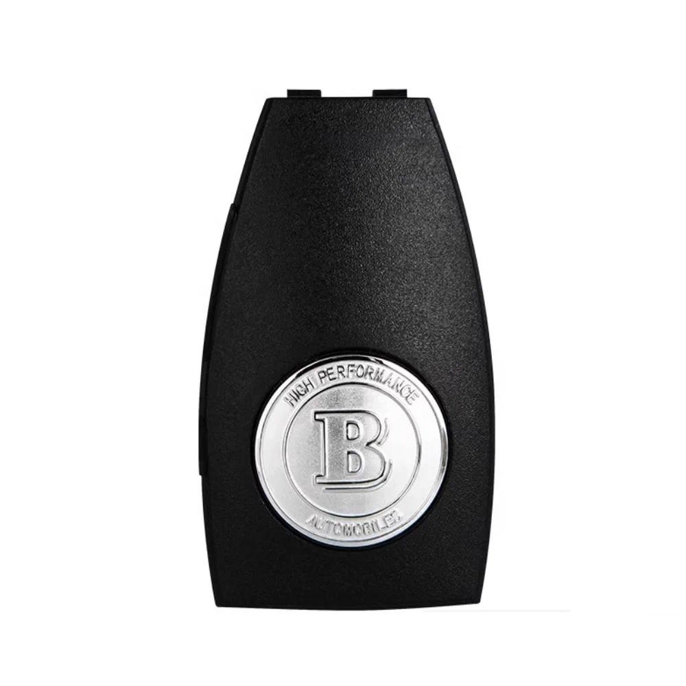Silver B Badge สําหรับ BRABUS ฝาครอบ Mercedes Key กรณีป้องกัน BRABUS ฝาครอบสําหรับ Mercedes-benz W21