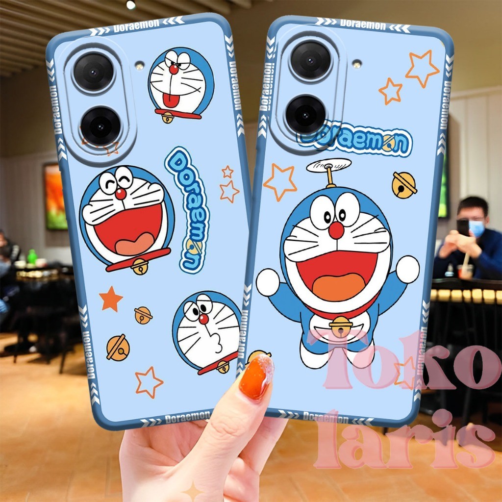 เคสสําหรับ REDMI A5 2025 - 13C - 13T - 13 - POCO C71 - 9T - POCO C75 - POCO M3 ProCamera case โดราเอ