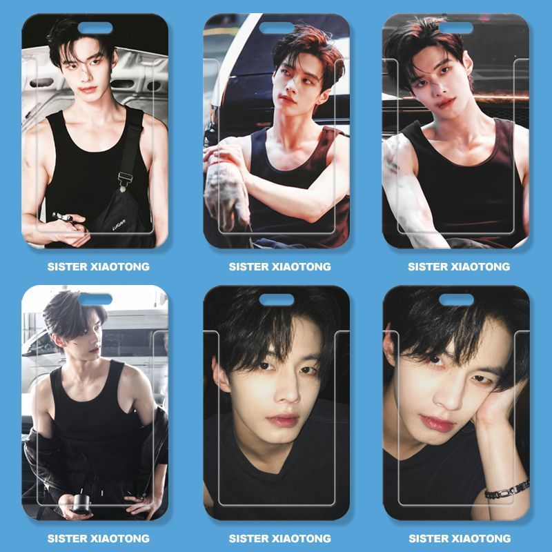 ทางรักคู่ขนาน อวี๋ซูซินเหออวี่ speed and love He Yu Esther Yu HY Student Slide Card ID Protective Case Storage