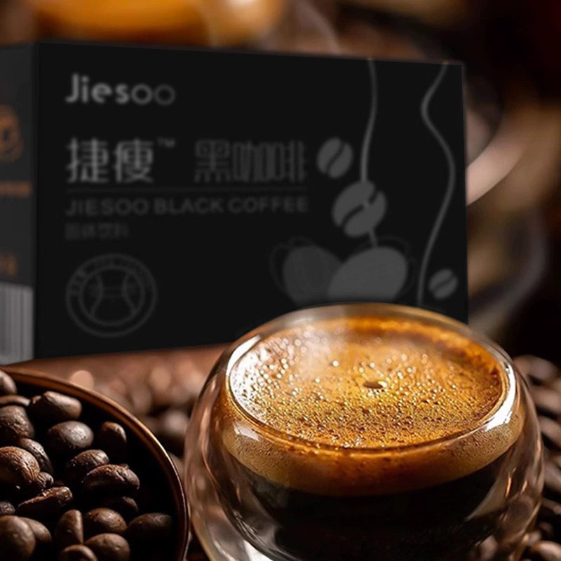 Lu Zhoujie Black Coffee Solid Instant Black Coffee ปราศจากน้ําตาล 0 Fat Coffee Live yy2512.30