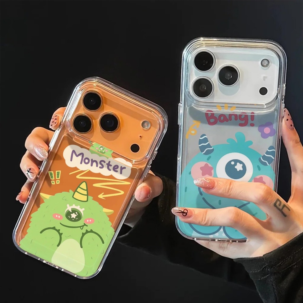 HP Sizora Softcase เข้ากันได้กับ iPhone 17 Pro Max 17 Air การ์ตูน Motif เคสโทรศัพท์ - KT6