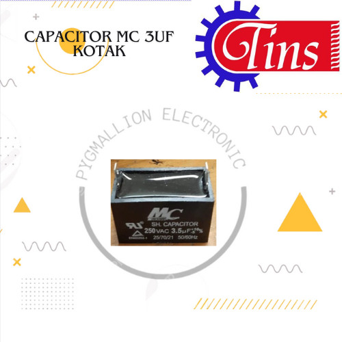 MC 3UF BOX CAPACITOR