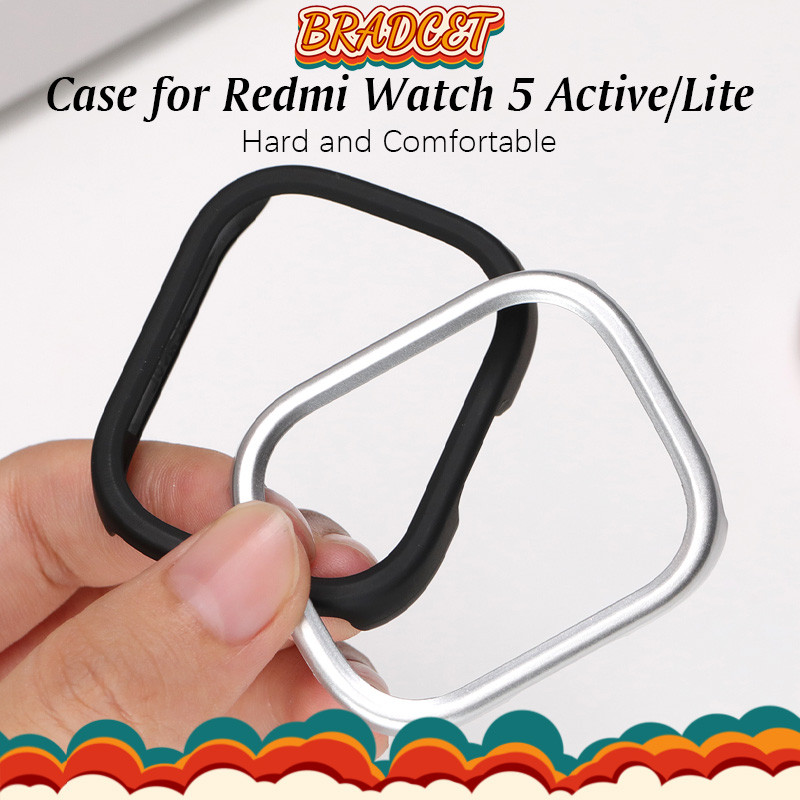 กล่องป้องกันฮาร์ดเฟรมคอมพิวเต for Redmi Watch 5 Active/ Xiaomi Mi Watch 5 Lite Case ฟิล์มป้องกันหน้าจอกันชนอุปกรณ์เสริม