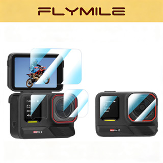Flymile กระจกนิรภัยป้องกันหน้าจอสําหรับ Insta360 ACE Pro 2, …