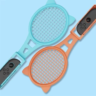 Nintendo Switch Tennis ไม้แบดมินตันด้ามจับ 2 สําหรับ Switch 2 / 1 / OLEDswitch กีฬาอุปกรณ์เสริมเกม somatosensory