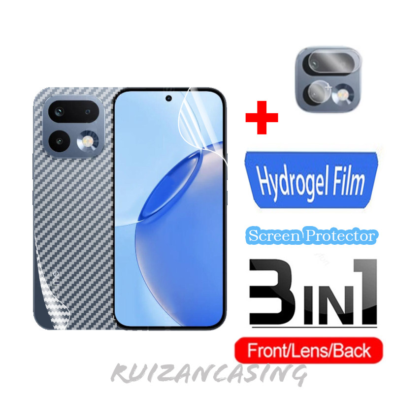 ป้องกันหน้าจอสําหรับ Poco M8 Pro 5G 2026 เลนส์ด้านหลังด้านหน้าคลุมทั้งหมดป้องกัน Hydrogel กล้องด้านหลังป้องกันฟิล์ม