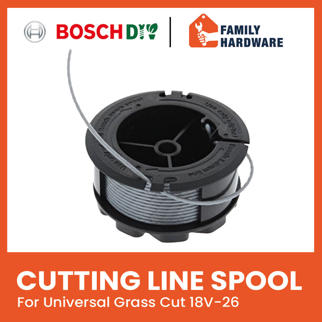 BOSCH ตัดสาย Spool เครื่องตัดหญ้า Spools และเส้นสําหรับ UniversalGrass Cut 18V-26 Universal Grass Cu