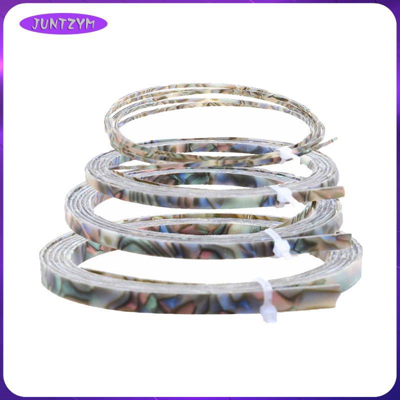 [juntzym] Celluloid Guitar Binding Strip Shell Inlays สําหรับ Mandolin Ukulele Luthier