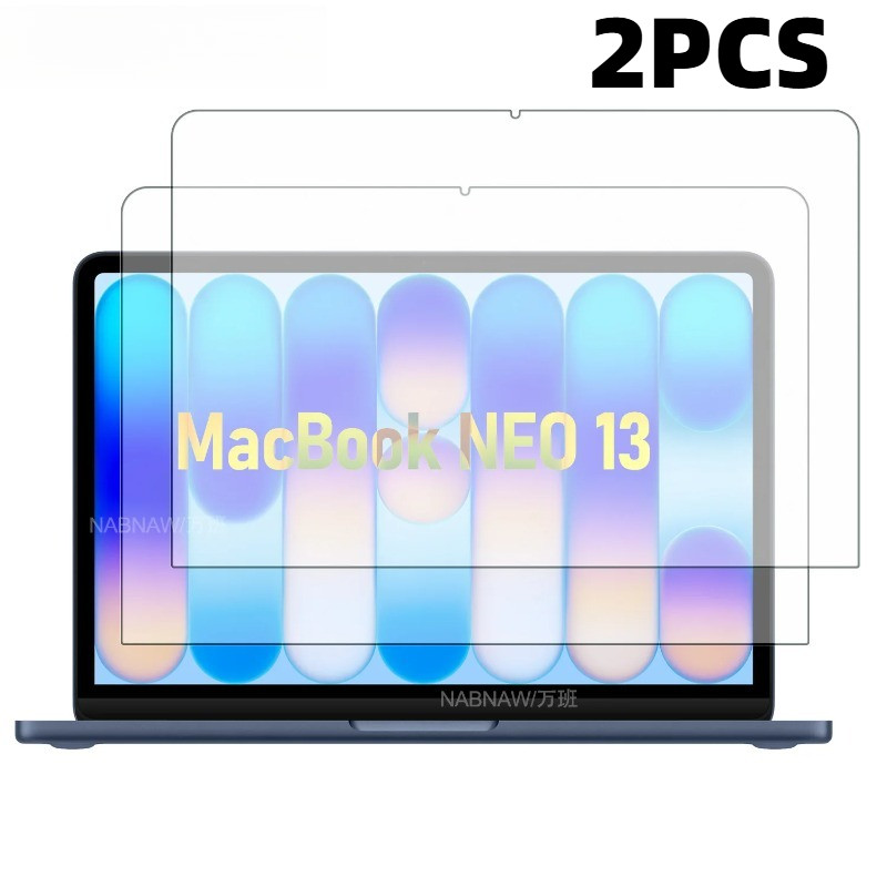 1-2 ชิ้นฟิล์มกระจกนิรภัยสําหรับ Apple MacBook Neo HD ป้องกันหน้าจอสําหรับ Apple MacBook แท็บเล็ต Ant