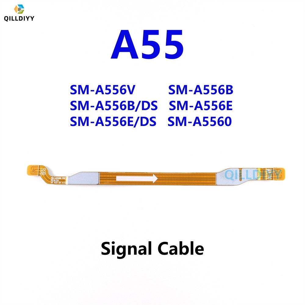 สัญญาณเสาอากาศสายบอร์ดหลักเชื่อมต่อเมนบอร์ด Flex สําหรับ Samsung Galaxy A55 A556V A556B A556B/DS