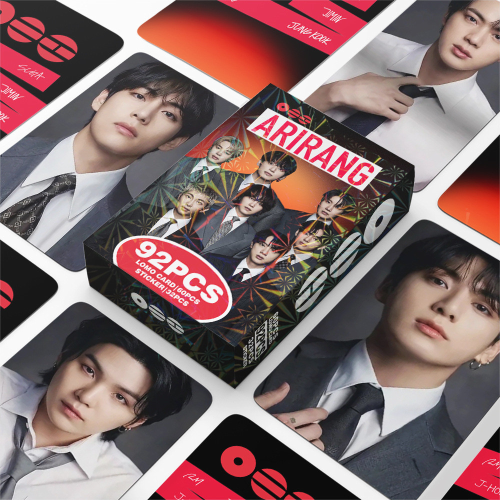 30-92pcs ARIRANG Pocas Lomo การ์ด Poca ว่ายน้ํา JUNG KOOK JK SUGA แผนที่ D-DAY Photocards JIMIN Kim 