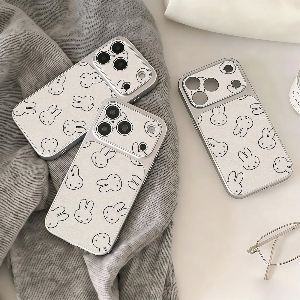 Miffy Full Slate series สําหรับ 14/13Pro วินาทีเปลี่ยน 17 เคส iPhone 17Air ป้องกันการตก