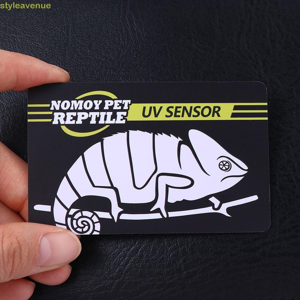 STYLEAVENUE UVB Test Card 10 วินาที PVC แบบพกพา 1PC Lamp Life Tester Meter