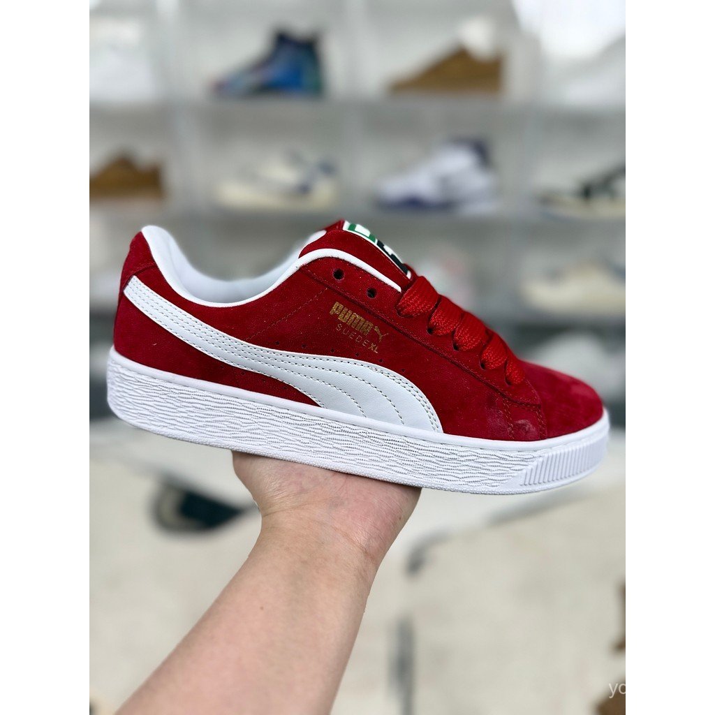 2026 Puma Mens Womens Skateboard Shoes Flat Shoes German Training Shoes Breathable Wear-Resistant St