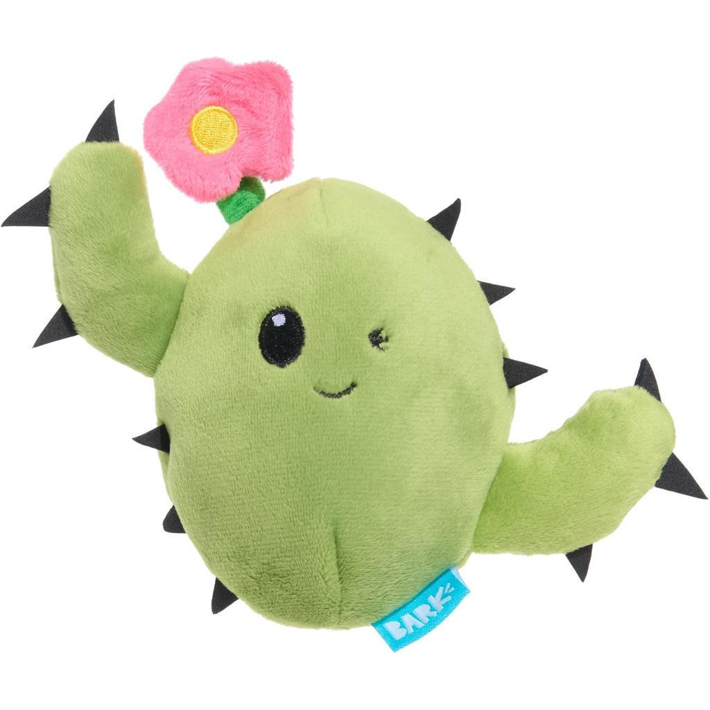 Barkbox Consuela The Cactus 2-in-1 Interactive Plush Dog Toy - Squeaky Dog Chew Toy with Crinkle Lay