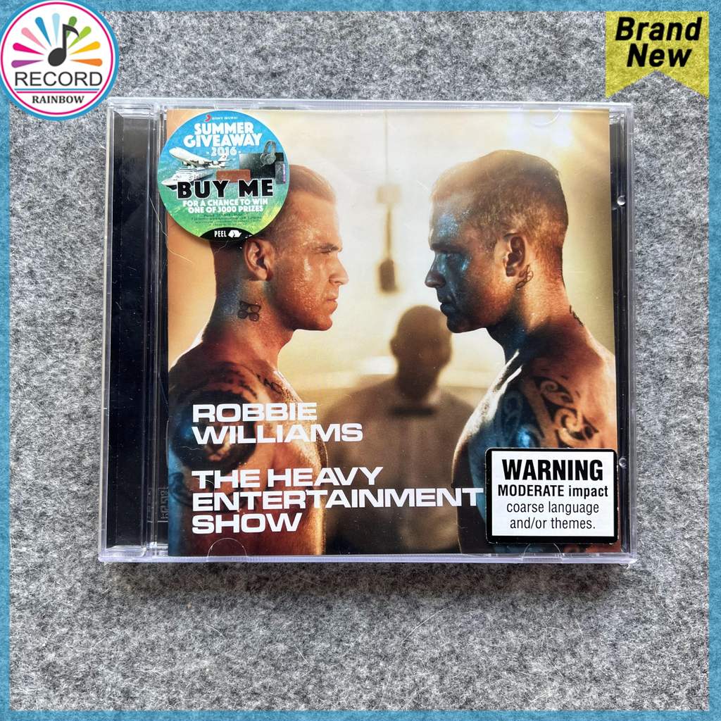 Robbie Williams The Heavy Entertainment Show Original CD Album [Sealed] Brand New Z1242 -TH2