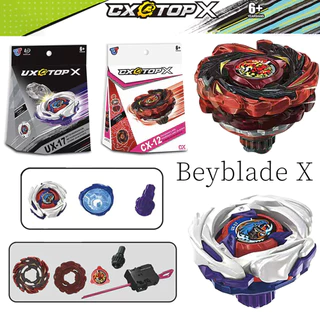 Beyblade X Series CX-12 Phoenix Flare UX-17 Meteor Dragoon Spinning Tops พร้อม Launchers สะสม Battle ของเล่นสําหรับของขวัญเด็ก