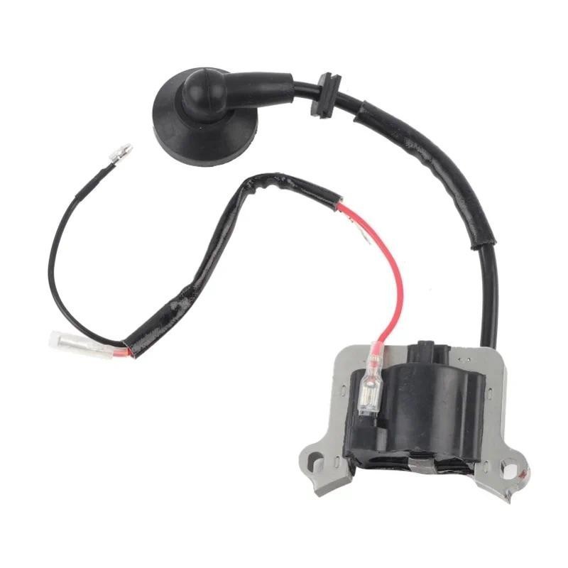 1E48F คอยล์จุดระเบิด fit สําหรับ 63cc เครื่องตัดแปรงเครื่องตัดหญ้า 48 เครื่องยนต์ 48F เครื่องตัดหญ้า