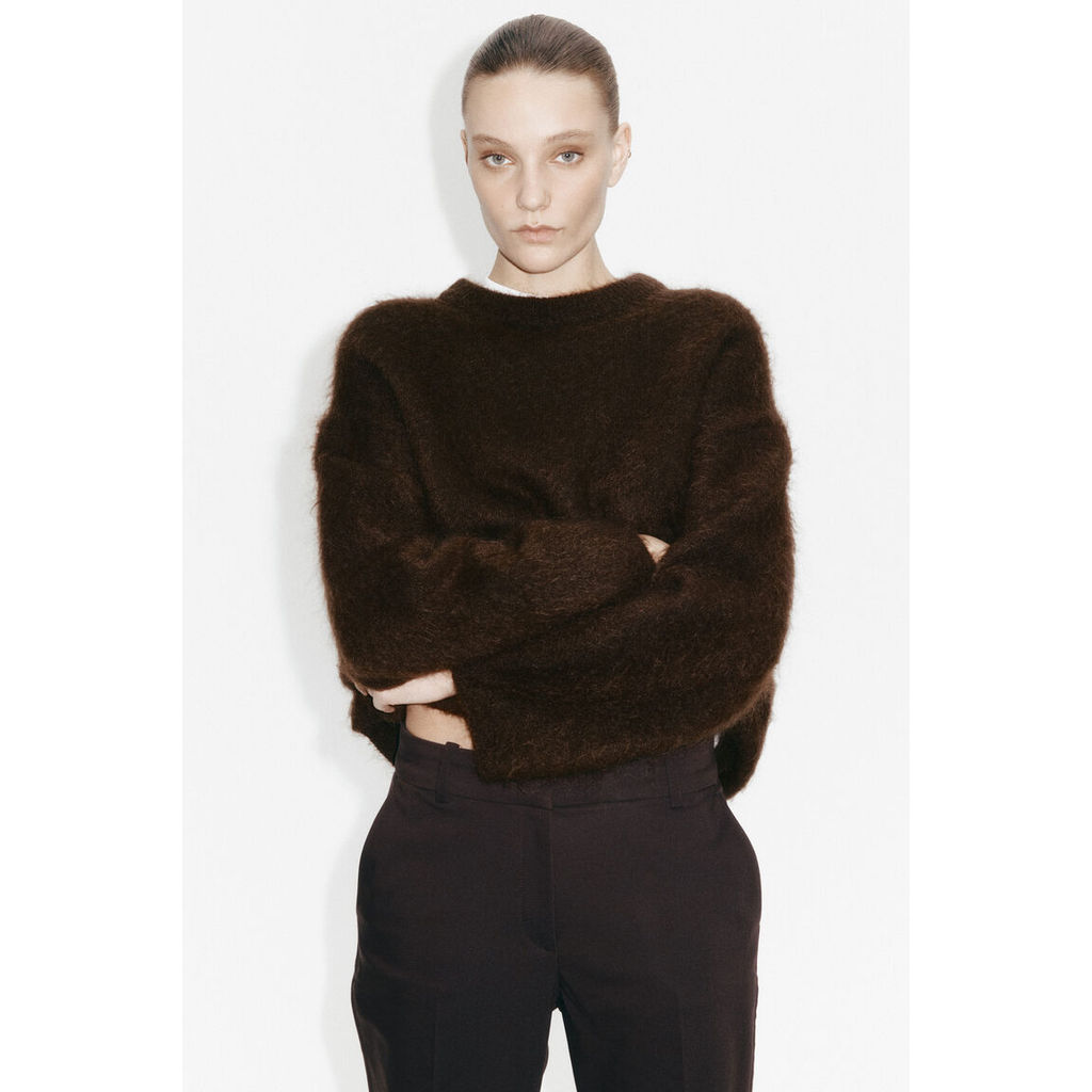 H&M(เอชแอนด์เอ็ม) กางเกงทรงซิการ์เรต Women Cigarette trousers 1295947_2