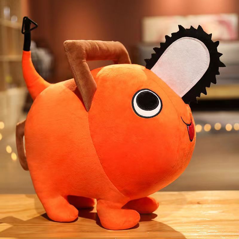 สต็อกในสต็อก Pochita Chainsaw Dog Demon Plush Doll, จี้ COS น่ารัก, หมอนตุ๊กตา & ตุ๊กตา Elegance บรร