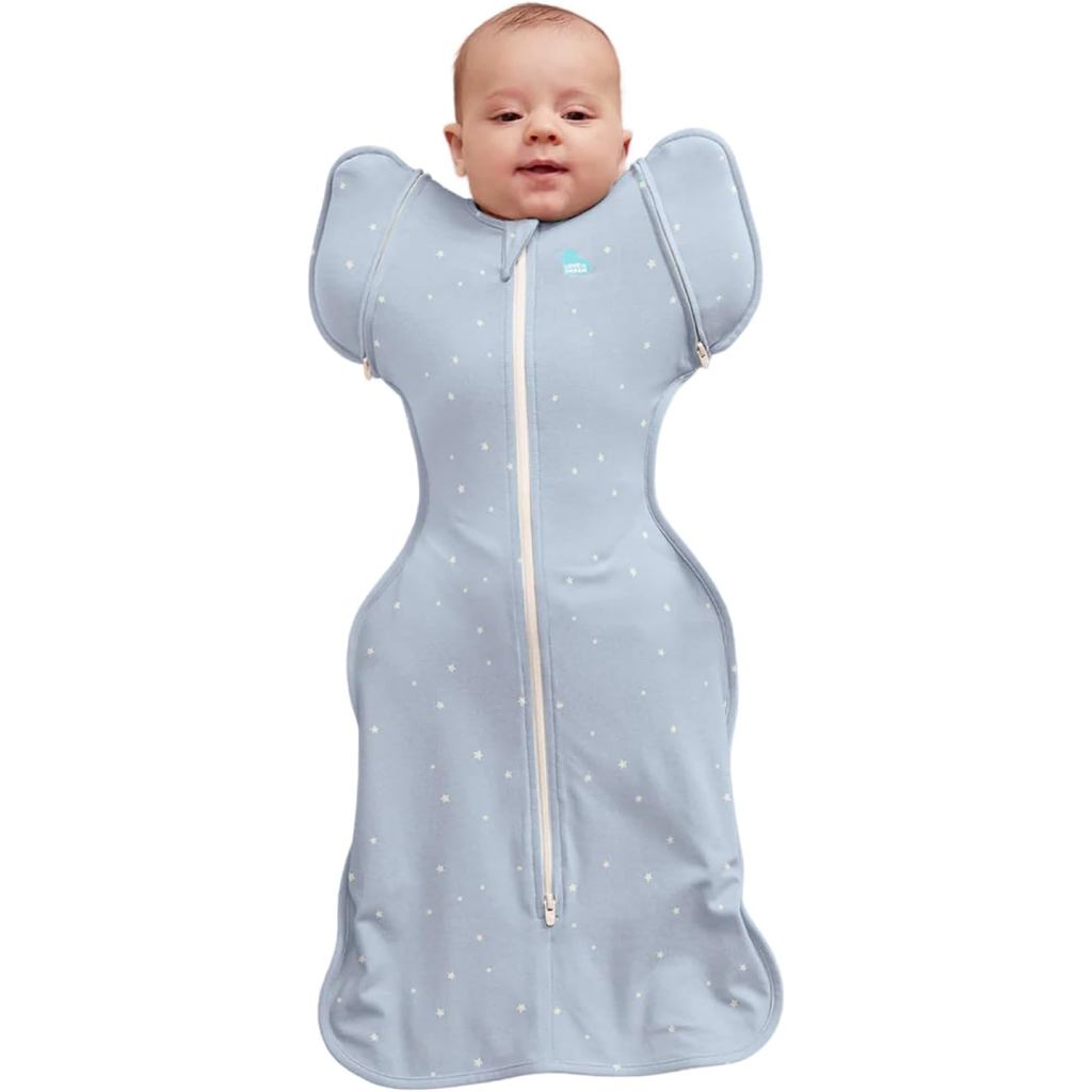 Love to Dream Swaddle Up Transition Bag Original, Arms Up, Light & Breathable Cotton Sleep Bag, 1.0 