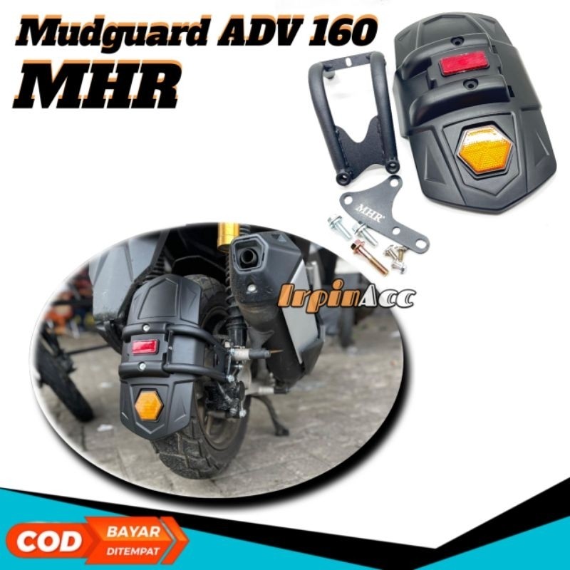 บังโคลน ADV 160 บังโคลนหลัง Anti-mud Honda Adv 160 MHR LVR racing PNP Adv 160