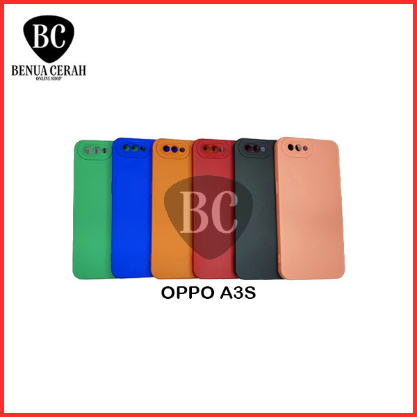 SOFTCASE PRO CAMERA OPPO A3S / F9 / A5S / A7 / A12 / A1K / A9 2020 / A5 2020-DARK BRIGHT