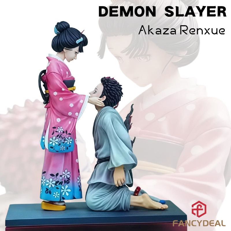 Demon Slayer: Kimetsu no Yaiba Akaza และ Koyuki GK รูปปั้นรูปของเล่นสะสม