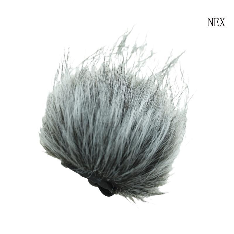 NEX Furry ไมโครโฟนกระจกสําหรับ ZOOM H1 Essential Recorder ฝาครอบไมโครโฟนกลางแจ้ง