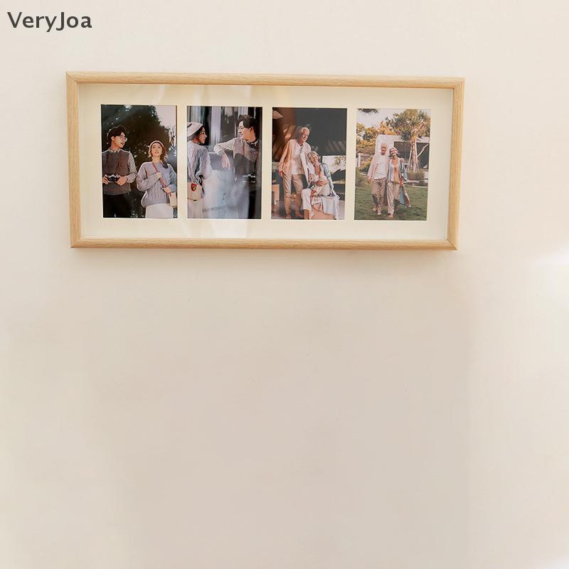 [มาก] กรอบรูปไม้ 8x20 - กรอบรูป 8x20 พร้อมจอแสดงผลเสื่อ 4 ชิ้น 4x6 รูปถ่าย, กรอบรูป 4x6 ไม้ TH