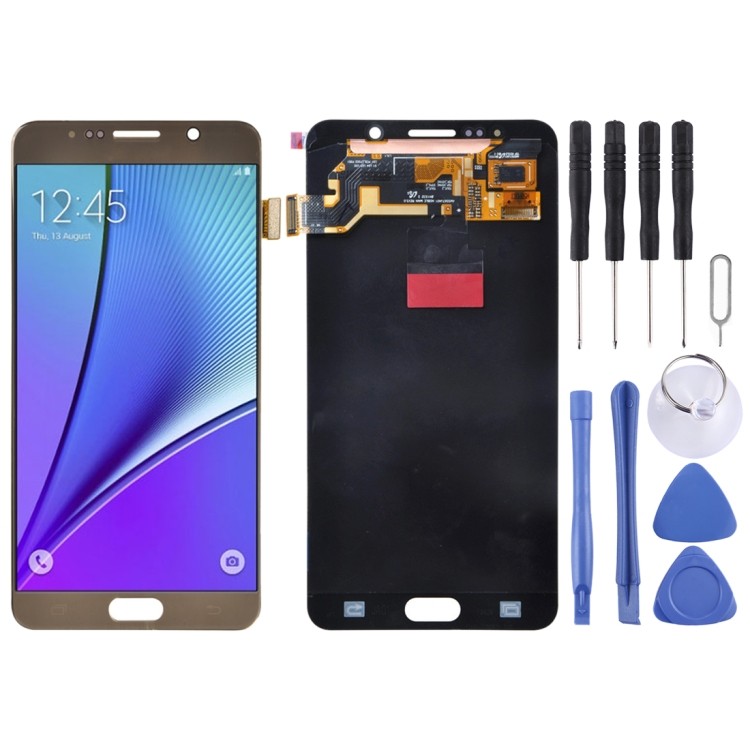 พร้อมส่ง หน้าจอ LCD ขนาด 5.7 นิ้ว และ Digitizer Full Assembly สําหรับ Galaxy Note 5 / N9200, N920I, 