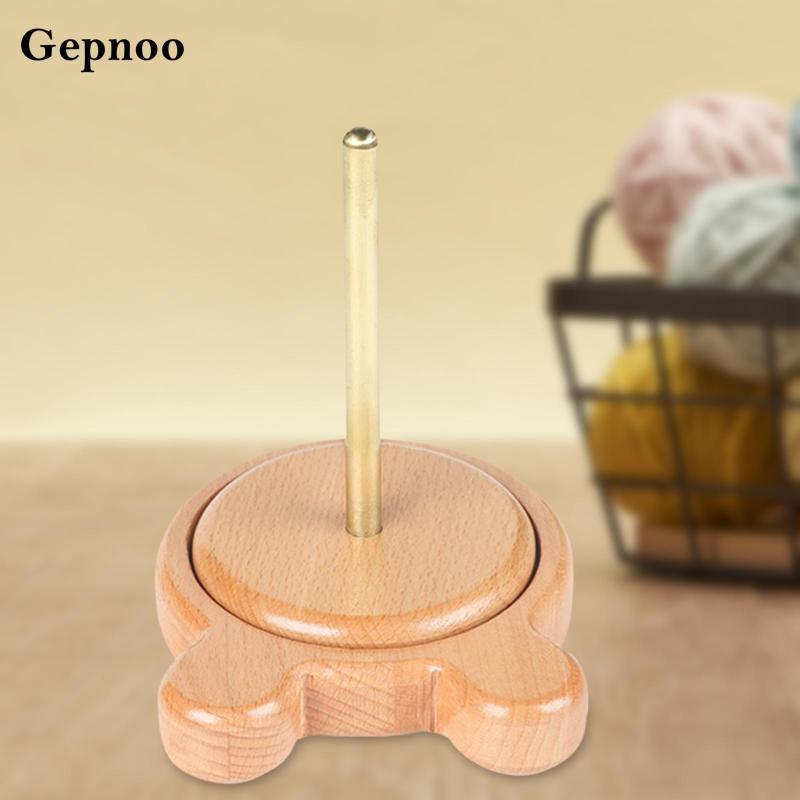 [Gepnoo] ไม้เส้นด้าย Ball Holder Storage Stand แบบพกพา Organizer ด้ายเส้นด้ายแกนสําหรับ