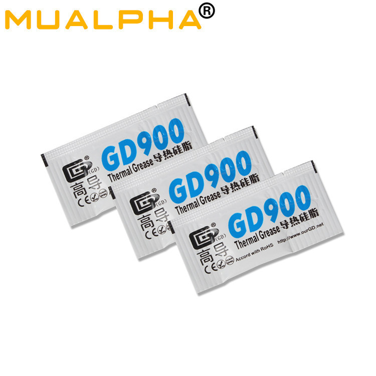 MUALPHA การนําไฟฟ้าสูง GD900 Tuozhu จาระบีซิลิโคนนําความร้อนเครื่องพิมพ์ 3D การนําความร้อน การกระจาย