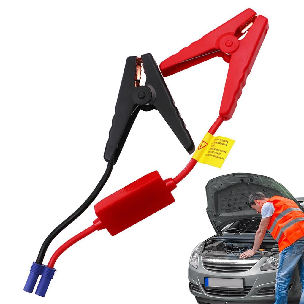 สายจัมเปอร์สําหรับรถยนต์ Mini Jumper สายสําหรับรถแบตเตอรี่ Clamp To EC5 Connector สําหรับสถานีไฟฟ้าย