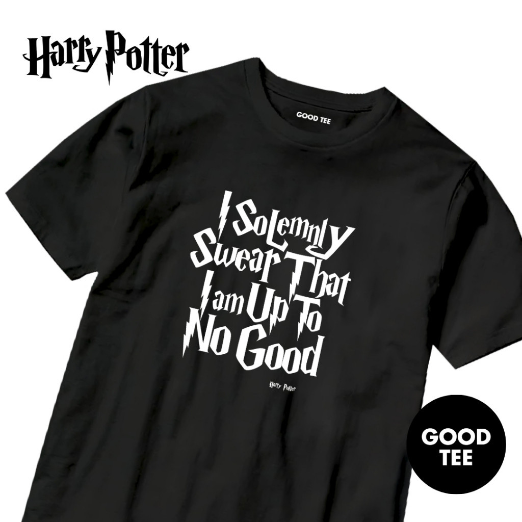 เสื้อ Harry Potter ยอดนิยม I Solemnly Swear เสื้อยืด Goodtee เสื้อแขนสั้นแฟชั่นS-5XL