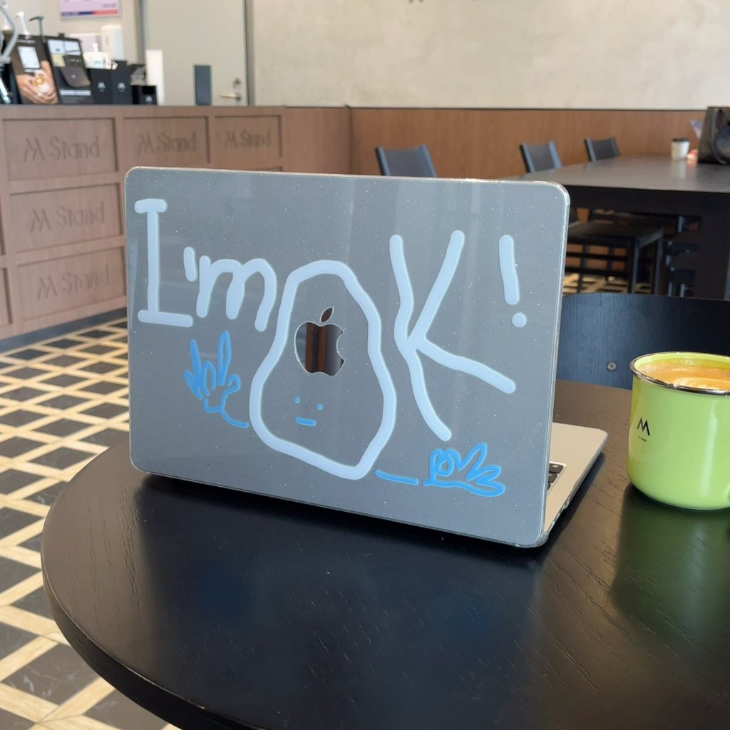 Wang Three Years Old Original {imok} MacBook Protective Case Apple Notebook Case 2025 M4pro47cm 53cm