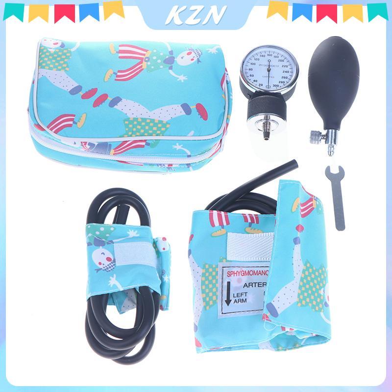 [kzn] เด็กทารกคู่มือเครื่องวัดความดันโลหิตทางการแพทย์ทารก Neonate Pediatric BP Cuff Manometer Upper 