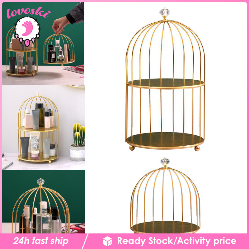 [Lovoski] Makeup Organiser Cosmetic Perfumes Display Stand Shelf, Makeup Storage Holder เหมาะกับ, แป