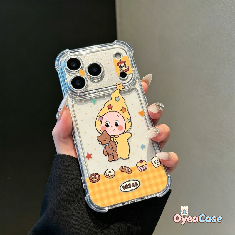 น่ารักขนมหมีStar ClearสําหรับRedmi 15C 15 14C 13 13C 13X 12 12C 12R 11A 11 10 9 Prime 10C 10A 10X 9A