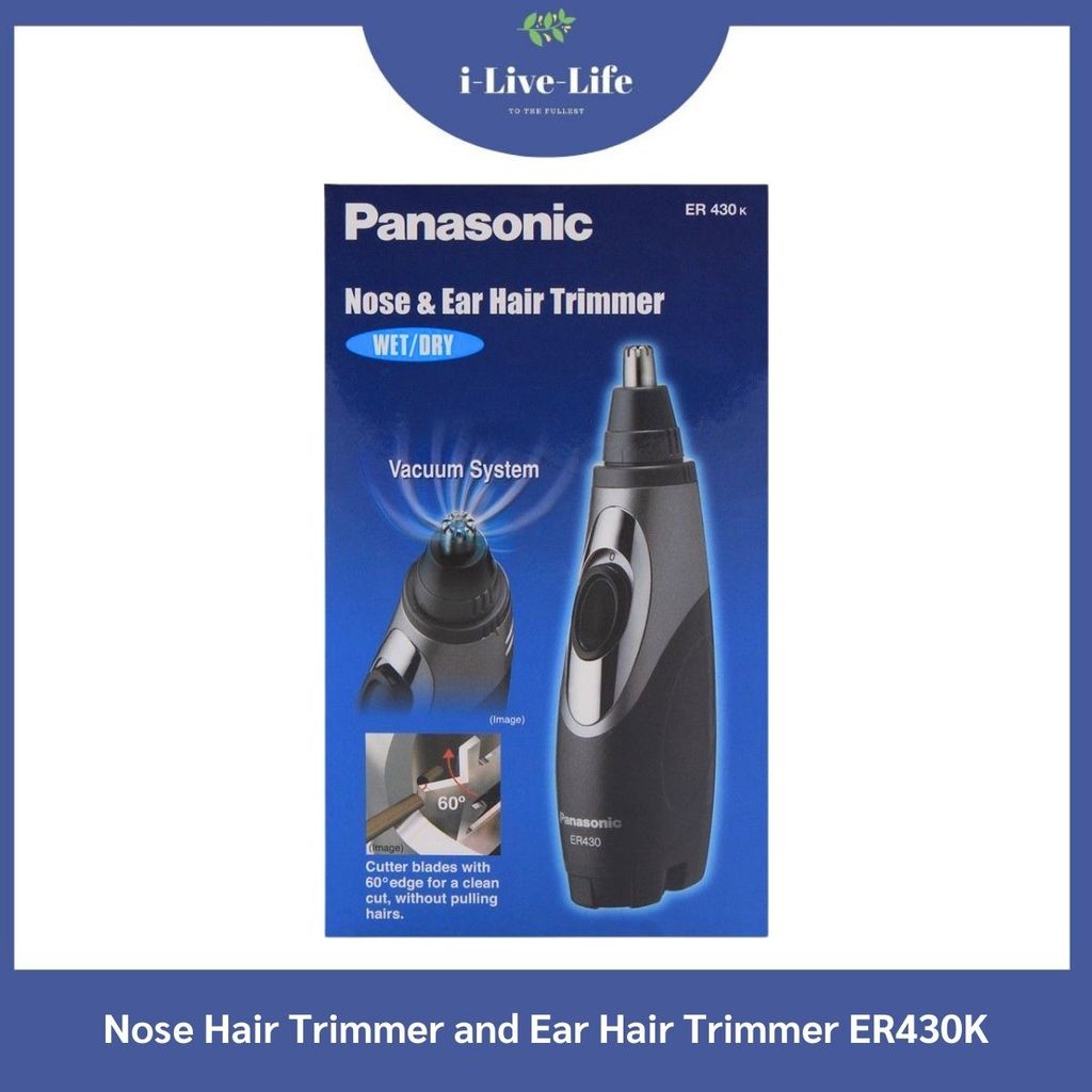 เครื่องตัดแต่งขนจมูก ขนหู และขนบนใบหน้า Nose Hair Trimmer and Ear Hair Trimmer ER430K - Panasonic
