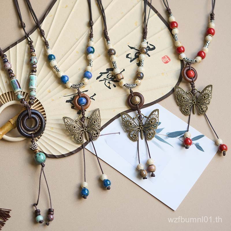 สร้อยคออัญเชิญภาพวาดจีนทำมือ แบบ Z7EA